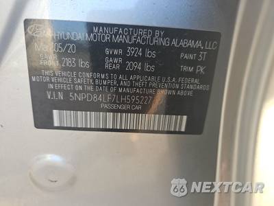 2020 Hyundai Elantra SEL Sedan - zdjęcie 14 z 21 - miniatura
