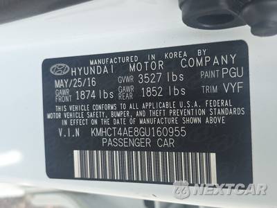 2016 Hyundai Accent SE Sedan - zdjęcie 14 z 31 - miniatura