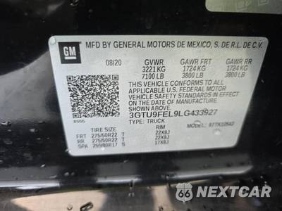 2020 GMC Sierra 1500 Denali Crew Cab Short Bed 5SA - zdjęcie 11 z 16 - miniatura
