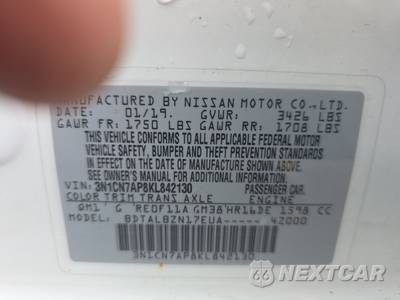 2019 Nissan Versa Sedan SV - zdjęcie 14 z 30 - miniatura