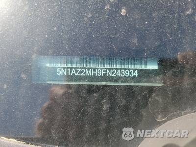 2015 Nissan Murano SL - zdjęcie 14 z 21 - miniatura
