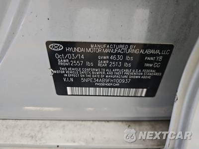 2015 Hyundai Sonata Sport 2.0T - zdjęcie 14 z 33 - miniatura