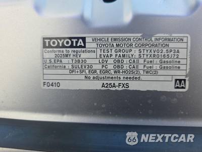 2025 Toyota Camry LE - zdjęcie 23 z 25 - miniatura