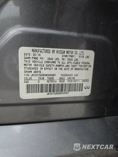 2016 INFINITI Q50 3.0t Sport - zdjęcie 14 z 29 - miniatura