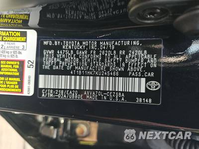 2019 Toyota Camry SE - zdjęcie 14 z 24 - miniatura