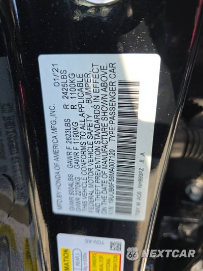 2021 Acura TLX w/A-Spec Pkg - zdjęcie 14 z 22 - miniatura