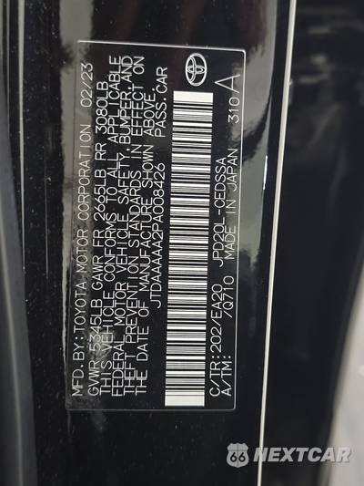 2023 Toyota Mirai XLE - zdjęcie 20 z 28 - miniatura