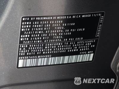 2020 Volkswagen Tiguan SE - zdjęcie 14 z 18 - miniatura