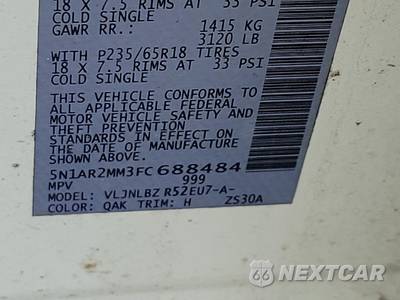 2015 Nissan Pathfinder S - zdjęcie 15 z 23 - miniatura