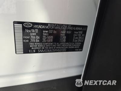 2023 Hyundai Santa Fe SE - zdjęcie 14 z 22 - miniatura