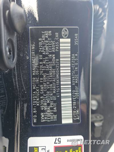 2021 Toyota Camry SE Nightshade - zdjęcie 14 z 28 - miniatura