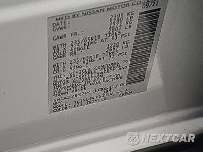 2023 Nissan Murano SV - zdjęcie 14 z 23 - miniatura