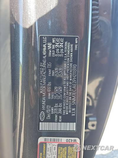 2023 Hyundai Tucson Limited - zdjęcie 15 z 17 - miniatura