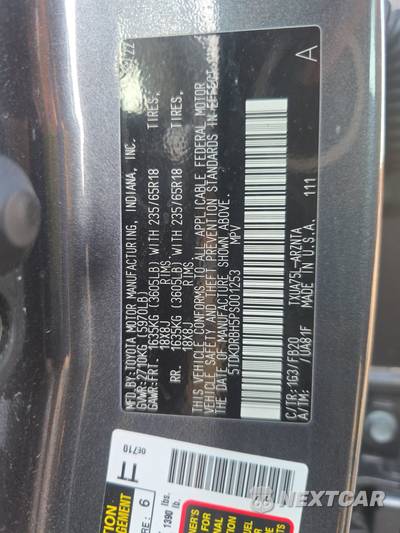 2023 Toyota Highlander LE - zdjęcie 22 z 24 - miniatura