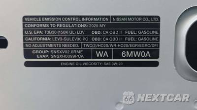 2025 Nissan Sentra SR - zdjęcie 23 z 24 - miniatura