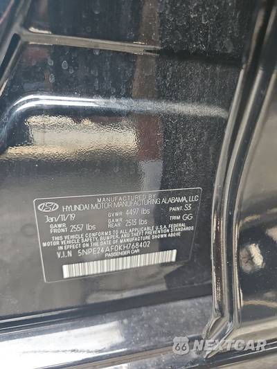 2019 Hyundai Sonata SE - zdjęcie 14 z 18 - miniatura