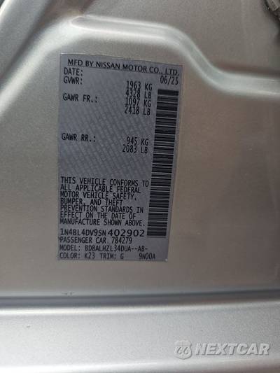 2025 Nissan Altima SV - zdjęcie 14 z 24 - miniatura