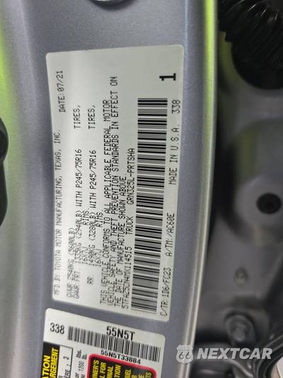 2021 Toyota Tacoma SR5 Crew Cab Medium Bed - zdjęcie 14 z 23 - miniatura