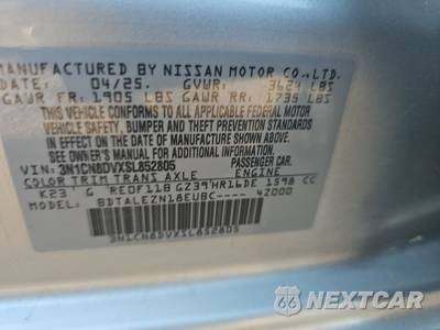 2025 Nissan Versa S - zdjęcie 14 z 18 - miniatura
