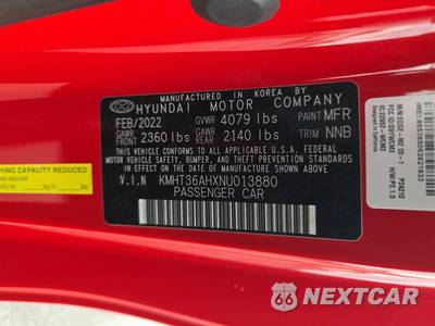2022 Hyundai Veloster N - zdjęcie 14 z 18 - miniatura