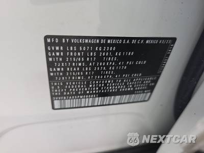2023 Volkswagen Tiguan S - zdjęcie 14 z 19 - miniatura