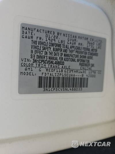 2022 Nissan Kicks SV - zdjęcie 14 z 28 - miniatura