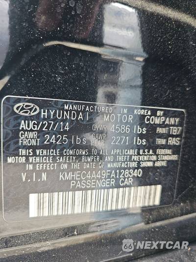 2015 Hyundai Sonata Hybrid - zdjęcie 14 z 27 - miniatura