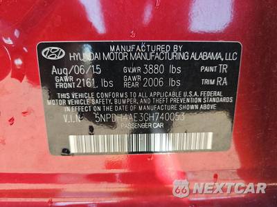 2016 Hyundai Elantra SE Sedan - zdjęcie 14 z 31 - miniatura