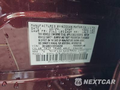 2025 Nissan Sentra SV - zdjęcie 21 z 27 - miniatura
