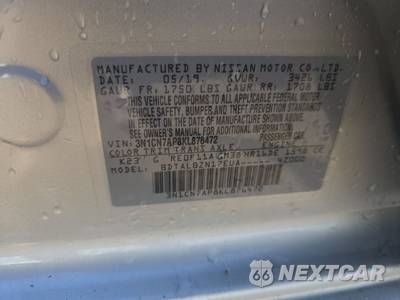 2019 Nissan Versa Sedan SV - zdjęcie 14 z 52 - miniatura