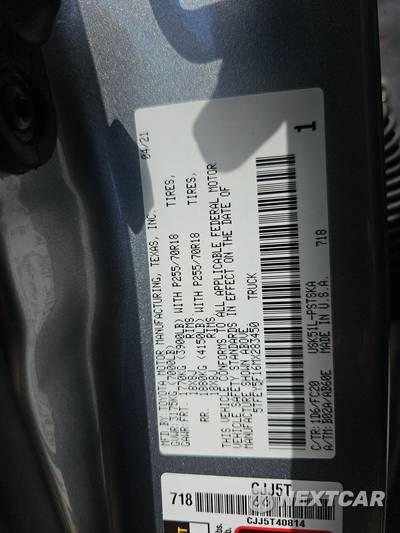 2021 Toyota Tundra SR5 Crew Cab Short Bed - zdjęcie 14 z 42 - miniatura