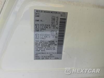 2014 Nissan Pathfinder SL - zdjęcie 11 z 17 - miniatura