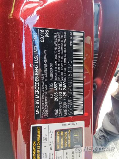 2016 Mercedes-Benz C 300 w/Sport Pkg - zdjęcie 13 z 25 - miniatura