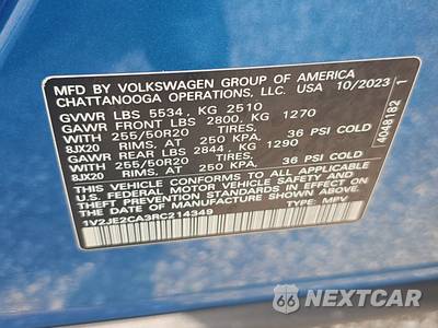 2024 Volkswagen Atlas Cross Sport 2.0T SE w/Technology - zdjęcie 14 z 18 - miniatura
