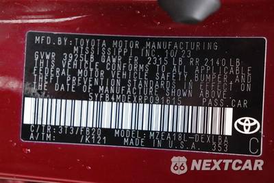 2024 Toyota Corolla LE Sedan - zdjęcie 8 z 9 - miniatura