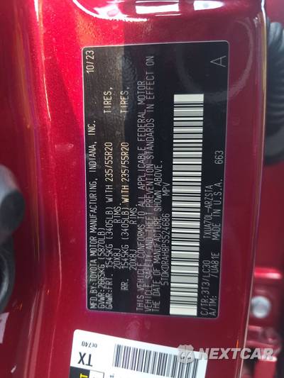 2023 Toyota Highlander XSE - zdjęcie 22 z 35 - miniatura
