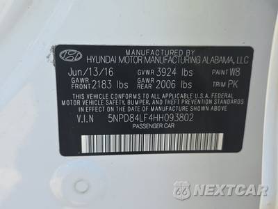 2017 Hyundai Elantra SE Sedan - zdjęcie 14 z 21 - miniatura