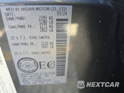 2024 Nissan Murano SL - zdjęcie 14 z 29 - miniatura