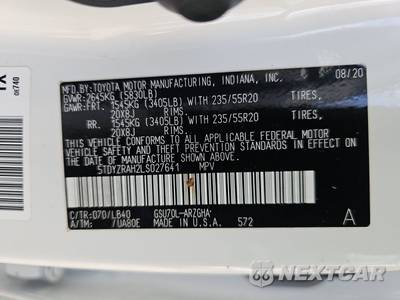 2020 Toyota Highlander Limited - zdjęcie 15 z 38 - miniatura