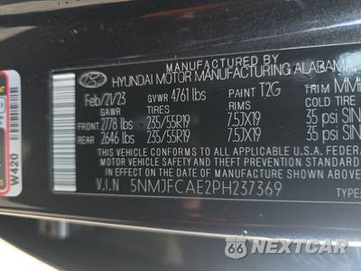 2023 Hyundai Tucson SEL - zdjęcie 10 z 20 - miniatura