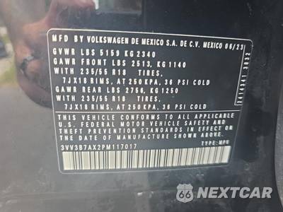 2023 Volkswagen Tiguan SE - zdjęcie 17 z 21 - miniatura