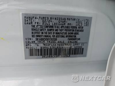 2024 Nissan Sentra SV - zdjęcie 14 z 24 - miniatura