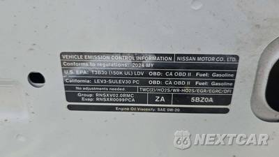 2024 Nissan Sentra SV - zdjęcie 18 z 24 - miniatura