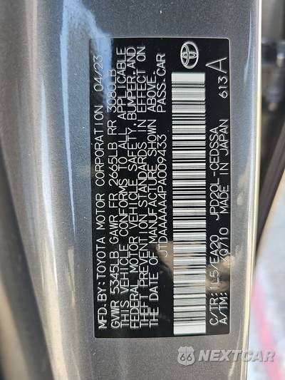 2023 Toyota Mirai XLE - zdjęcie 14 z 21 - miniatura