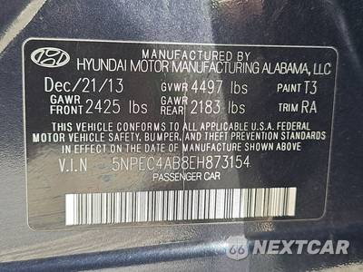 2014 Hyundai Sonata Limited - zdjęcie 14 z 40 - miniatura