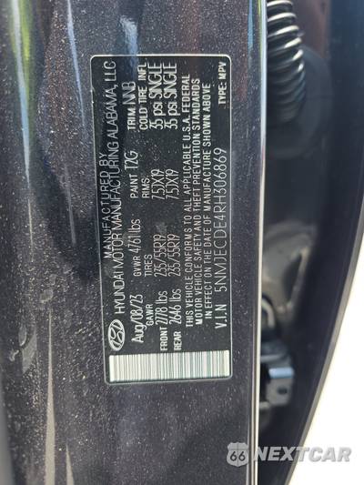 2024 Hyundai Tucson Limited - zdjęcie 14 z 27 - miniatura