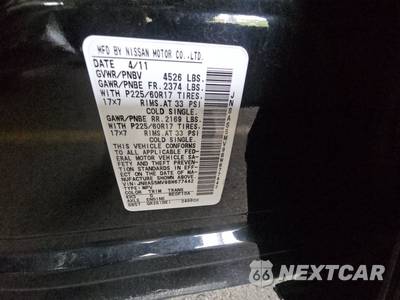 2011 Nissan Rogue SV - zdjęcie 14 z 32 - miniatura
