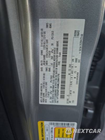 2021 Ford Ranger XLT Crew Cab Medium Bed - zdjęcie 14 z 31 - miniatura