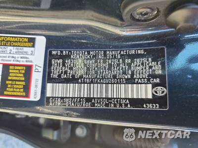 2016 Toyota Camry SE - zdjęcie 14 z 26 - miniatura