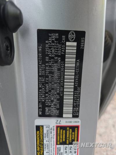 2010 Toyota Camry - zdjęcie 14 z 25 - miniatura